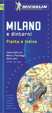 Michelin Milan Street Map No. 46 (Michelin Maps & Atlases) Michelin 1