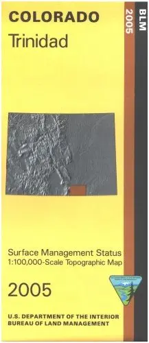 Map: Trinidad Surface Management [Paperback] Blm 1