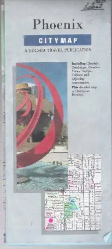 Street Map Of Phoenix (A Gousha Travel Publication) H.M. Gousha (Firm) 1