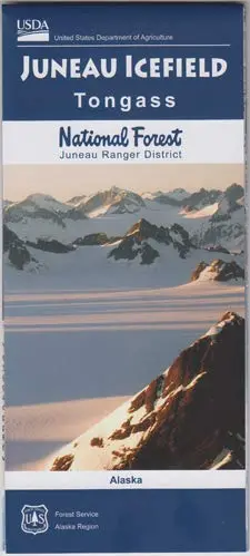 Tongass Nf- The Juneau Ice Field, Ak [Map] Forest Service Alaska 1