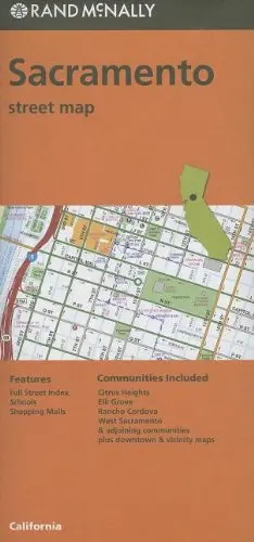 Rand Mcnally Sacramento Street Map Rand Mcnally And Company 1