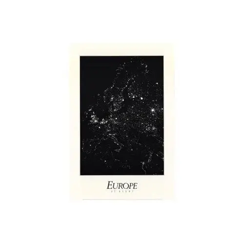 Europe At Night Gloss Laminated [Wall Chart] Hansen Planetarium; W. T. Sullivan; Iii; University Of Washington; Seattle; Kerry Meyer; Usaf Defense Meteorological Satellite Program Archives; National Snow & Ice Data Center; Noaa And University Of Colorado 1