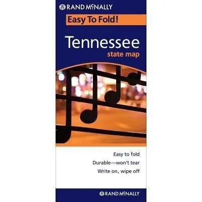 Easy Finder Map Tennessee[Map-Easy Finder Map Tennessee][Folded Map] [Map] Randmcnally 1