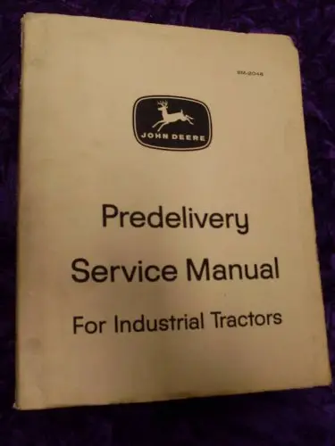John Deere 1010/2010/5010 Predelivery Oem Service Manual [Paperback] John Deere 1