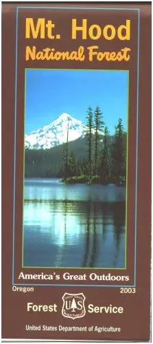 Mount Hood National Forest Map - Waterproof 1