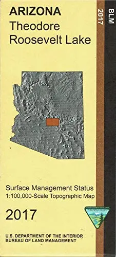 Theodore Roosevelt Lake Surface Management Status 1:100,000-Scale Topographic Map 1