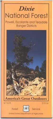 Map: Dixie National Forest Powell [Paperback] Forest Service 1