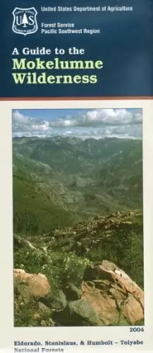 Mokelumne Wilderness Map - Waterproof 1