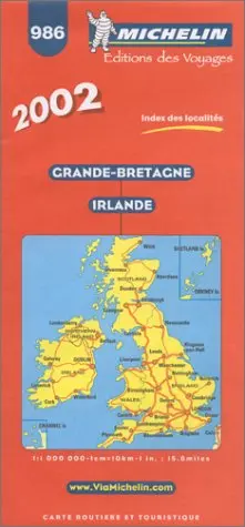 Michelin Great Britain & Ireland Map No. 986, 20E [Map] Collectif 1