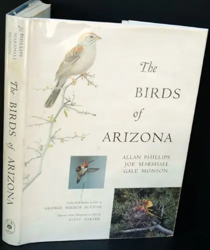 Birds Of Arizona 1St Edition By Allan Phillips, Joe Marshall, Gale Monson (1964) Hardcover [Hardcover] Joe Marshall Allan Phillips 1