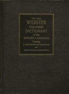 The New Webster Encyclopedic Dictionary Of The English Language [Hardcover] Websters 1
