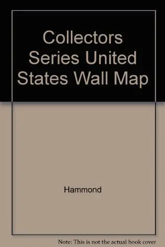 Collectors Series United States Wall Map Hammond 1