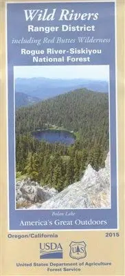 Wild Rivers Ranger District Map, Rogue River-Siskiyou National Forest 1