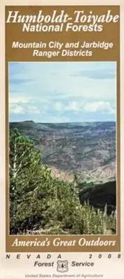 Humboldt Toiyabe National Forest Map (Mtn City & Jarbidge Ranger Districts) - Waterproof 1