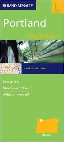 Rand Mcnally Portland, Oregon: Easyfinder Rand Mcnally And Company 1