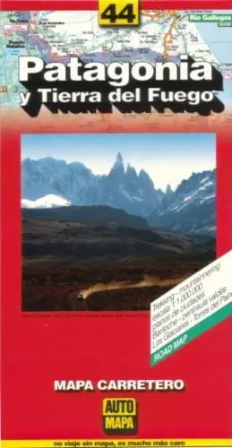 Patagonia And Tierra Del Fuego Map, Argentina (Spanish Edition) Automapa 1