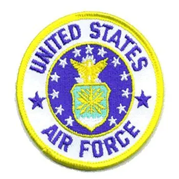 U.S.A. Air Force Seal Iron-On Patch 1