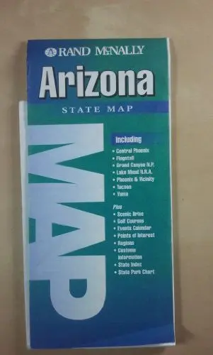 Rand Mcnally Arizona State: Map [Map] 1