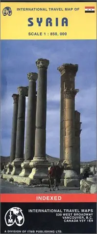 Syria Travel Reference Map 1