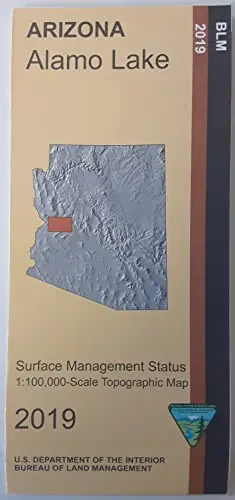 Alamo Lake Surface Management Status 1:100,000-Scale Topographic Map [Map] Bureau Of Land Management 1