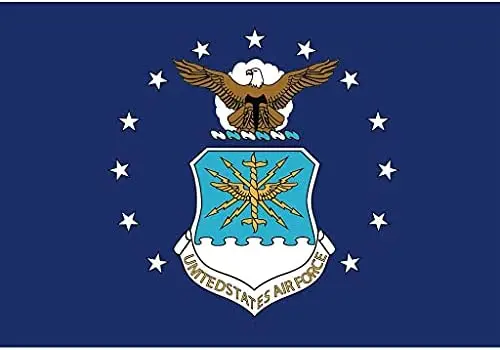 United States Air Force Official Flag Single Side 5'×3' Rough Tex 150D Nylon 1
