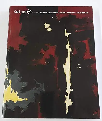 Sotheby's: Contemporary Art Evening Auction: New York, 9 November 2011 [Paperback] Sotheby's Staff 1