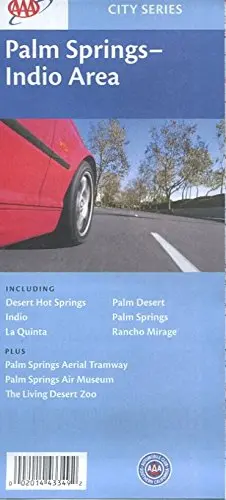 Map Of Palm Springs - Indio Area /California /City Series /Huge Foldout /Streets++++ [Map] 1
