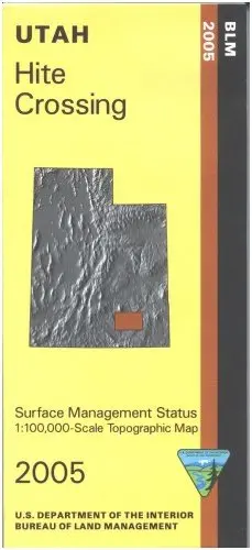 Hite Crossing Surface Management Status 1:100,000-Scale Topographic Map 1