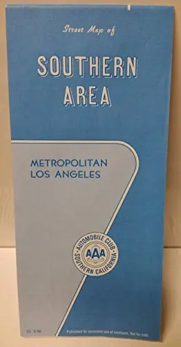Southern Area, Metropolitan Los Angeles Automobile Club Of Southern California 1