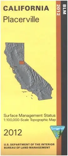 Map: Placerville - Surface Management [Paperback] Blm 1