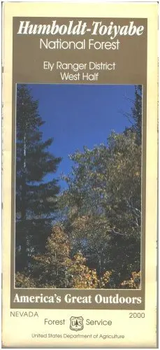 Map: Humboldt National Forest Ely West [Paperback] Forest Service 1