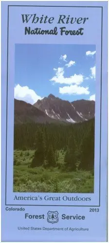 Map: White River National Forest [Paperback] 1