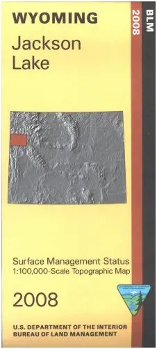 Map: Jackson Lake - Surface Management [Paperback] Blm 1
