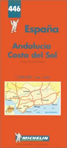 Michelin Spain Southern Map No. 446 (Michelin Maps & Atlases) Michelin Travel Publications 1