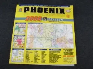 Phoenix Metropolitan Street Atlas Phoenix Mapping Service 1