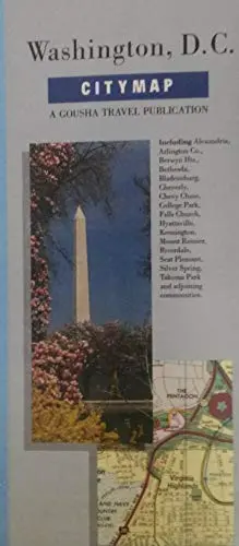 Gousha City Metro Maps: District Of Columbia Washington D.C. [Map] 1
