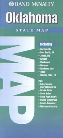 Rand Mcnally Oklahoma State Map Rand Mcnally And Company 1