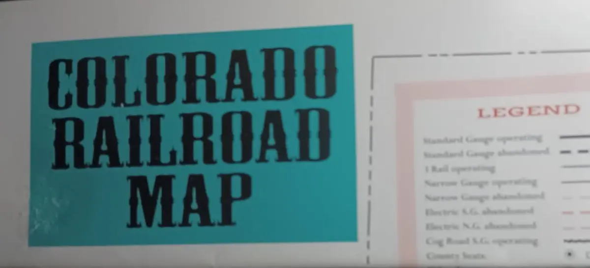 Colorado Railroad Map [Map] Colorado Railroad Museum Staff 1