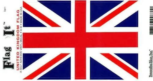 United Kingdom Heavy Duty Vinyl Bumper Sticker (3 X 5 Inches) 1