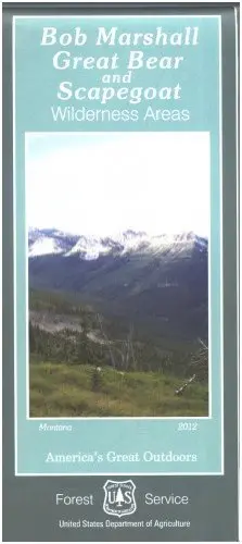 Map: Bob Marshall, Great Bear & Scapegoat Wilderness [Paperback] U.S. Forest Service 1