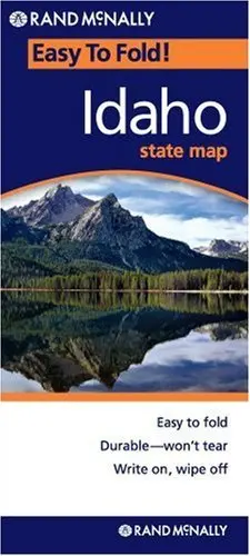 Rand Mcnally Easy To Fold: Idaho (Laminated) (Rand Mcnally Easyfinder) By Rand Mcnally (2009-11-02) [Map] 1