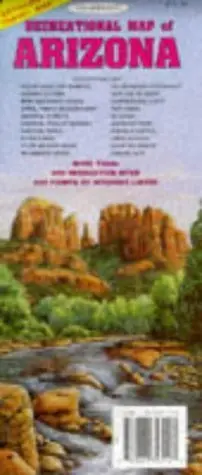 Topographic Recreational Map Of Arizona Gtr Mapping 1