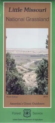Little Missouri National Grassland Map [Map] 1