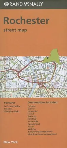 Rand Mcnally Rochester Street Map Rand Mcnally And Company 1
