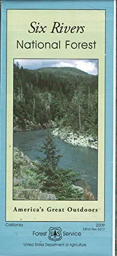 Six Rivers National Forest, California [Map] National Forest Service 1