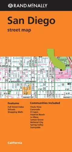 San Diego Street Map 1
