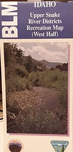 Upper Snake River Districts Recreation Map (Sudoc I 53.11:Id 1/9/East) [Unknown Binding] U.S. Dept Of Interior 1