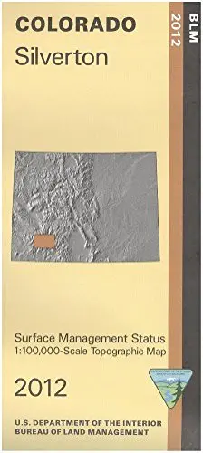 Map: Silverton Surface Management [Paperback] Blm 1