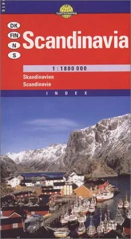 Scandinavia Map (Cartographia World Travel Map) Kft., Cartographia 1