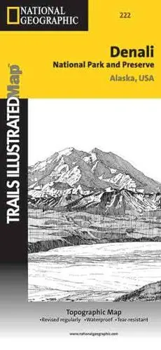 Trails Illustrated National Parks Denali Trails Illustrated 1